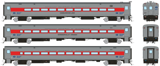 RAPIDO COMET II COMMUTER CAR -  CDOT 1990s SCHEME (3 CAR SET)