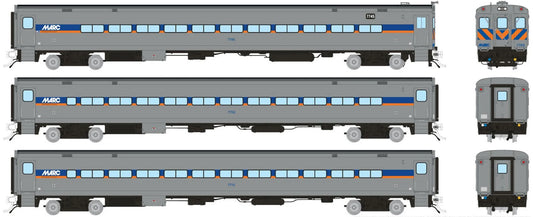RAPIDO COMET II COMMUTER CAR -  MARC "MODERN SET" (3 CAR SET)