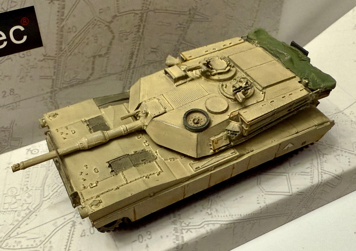 ARTITEC US ARMY DESERT STORM M1A1 ABRAMS (FLAT CAR LOAD)