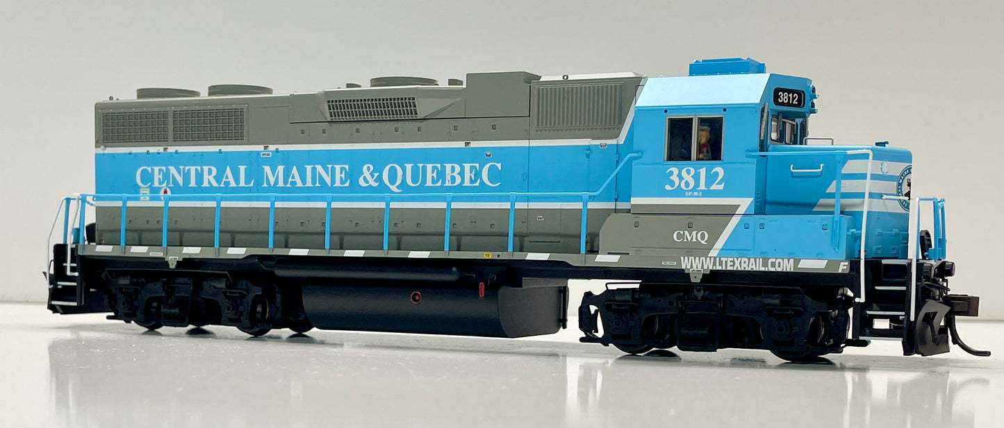 ATLAS MASTER SERIES GP38 DCC/LOC SOUND - CENTRAL MAINE & QUEBEC