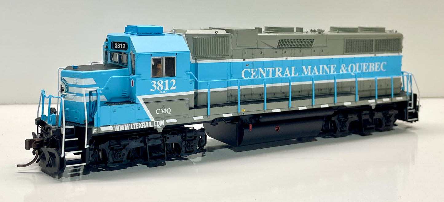 ATLAS MASTER SERIES GP38 DCC/LOC SOUND - CENTRAL MAINE & QUEBEC