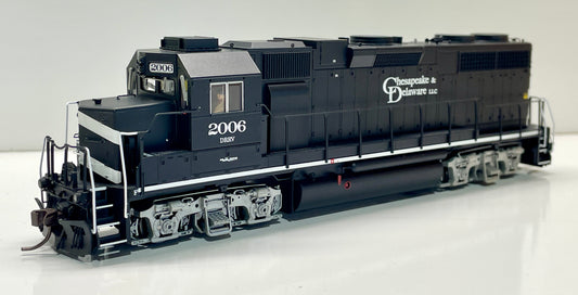 ATLAS MASTER SERIES GP38 DCC/LOC SOUND - CHESAPEAKE & DELAWARE