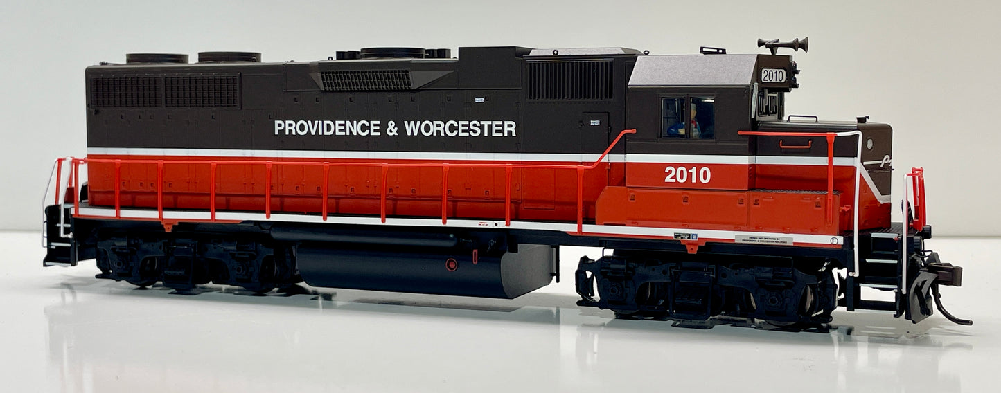 ATLAS MASTER SERIES GP38 DCC/LOC SOUND - PROVIDENCE & WORCHESTER