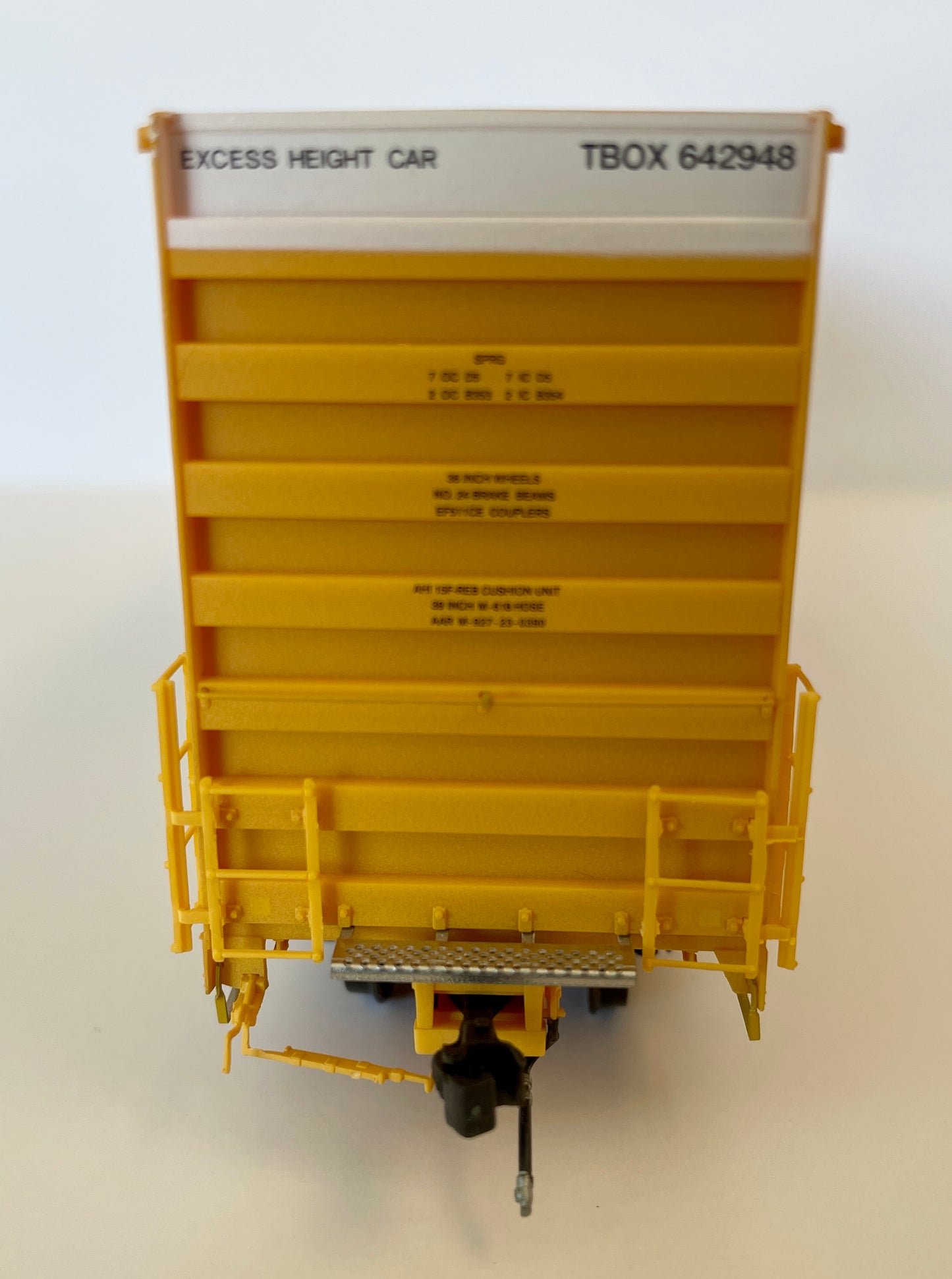 AURORA MINIATURES GREENBRIER 7550 CF 60' PLATE F BOXCAR TTX (TBOX)