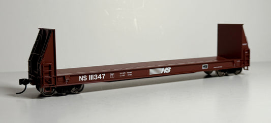 WALTHERS PROTO 50' SIECO PULPWOOD FLAT CAR - NORFOLK SOUTHERN