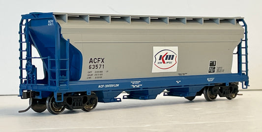 ATLAS TRAINMAN ACF 3560 3 BAY COVERED HOPPER - KERR-MCGEE