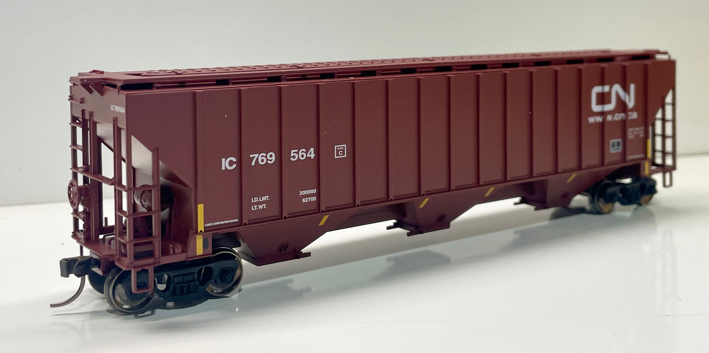 ATLAS TRAINMAN THRALL 4750CF COVERED HOPPER - CN (IC REPORTING MARKS)