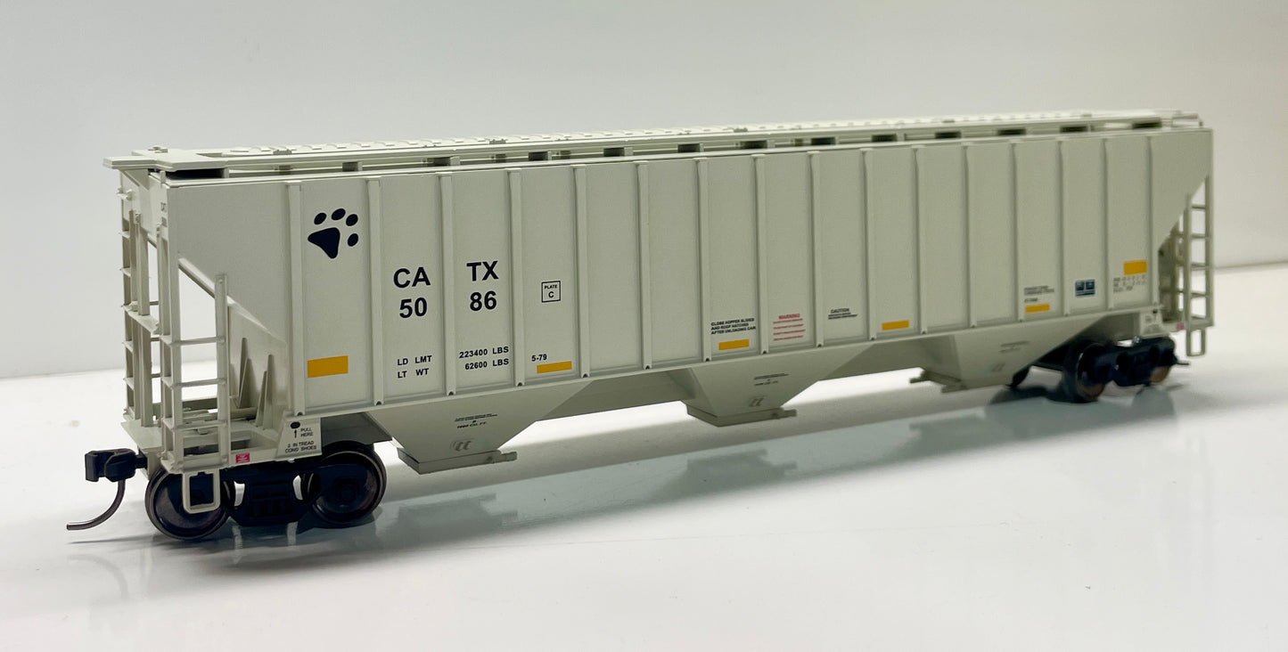 ATLAS TRAINMAN THRALL 4750CF COVERED HOPPER - CATX (CANADIAN TANK CAR CO)