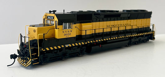 BROADWAY LIMITED PARAGON 4 EMD SD45 (HOBBYTYME SPECIAL) NYSW SUSQUEHANNA