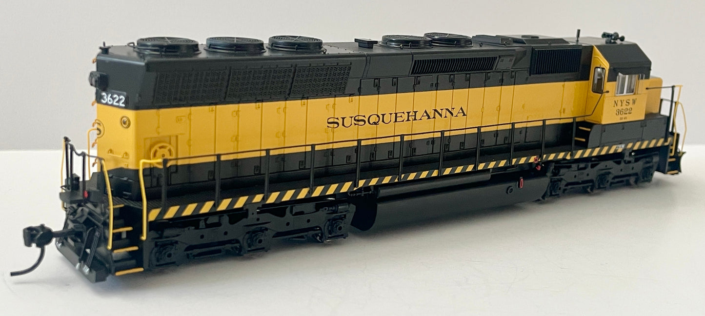 BROADWAY LIMITED PARAGON 4 EMD SD45 (HOBBYTYME SPECIAL) NYSW SUSQUEHANNA