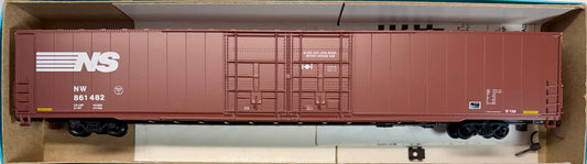 ATHEARN BLUE BOX BUILT KIT 4 DOOR 86' HIGH CUBE BOXCAR - NORFOLK SOUTHERN