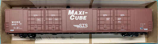 ATHEARN BLUE BOX BUILT KIT 8 DOOR 86' HIGH CUBE BOXCAR - MAXI-CUBE (WASHINGTON CENTRAL)