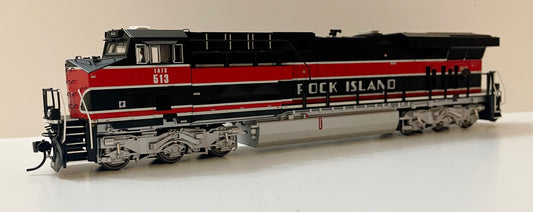 BROADWAY LIMITED GE ES44AC PARAGON4 SOUND/DC/DCC, SMOKE - IOWA INTERSTATE/ROCK ISLAND PAINT SCHEME