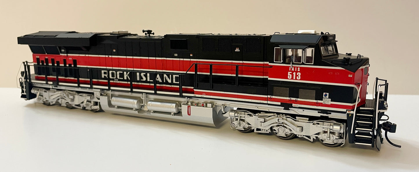 BROADWAY LIMITED GE ES44AC PARAGON4 SOUND/DC/DCC, SMOKE - IOWA INTERSTATE/ROCK ISLAND PAINT SCHEME