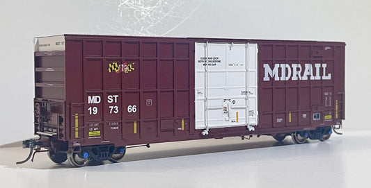 HOME SHOPS (PRAIRIE SHADOWS) TRINITY 50' HIGH CUBE BOXCAR - MD RAIL (MDST)