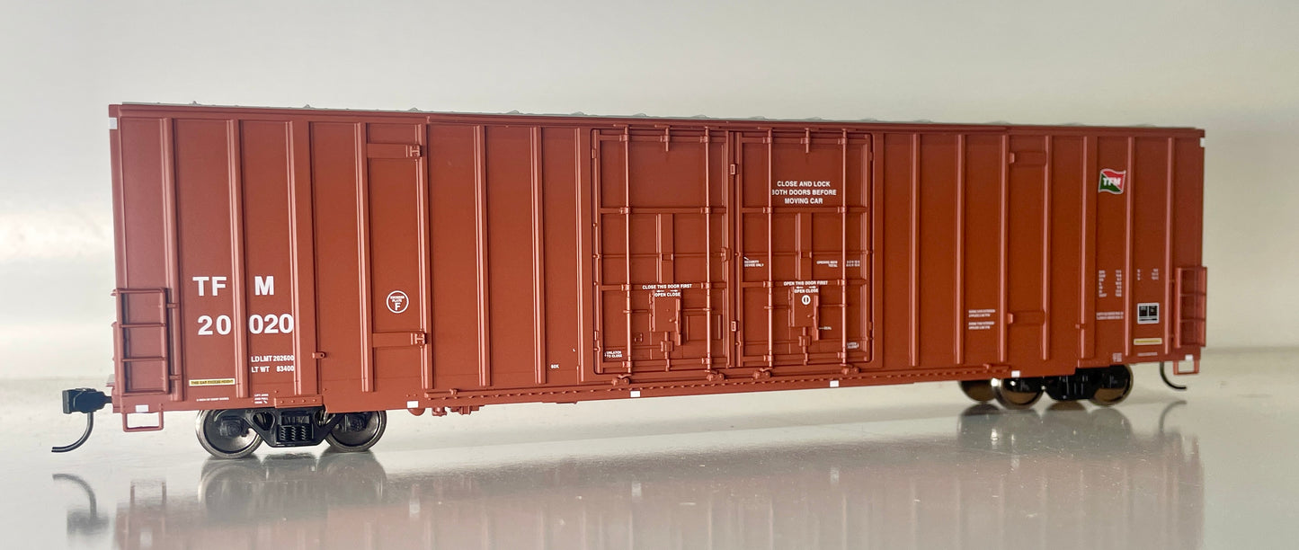 WALTHERS MAINLINE 60' HIGH CUBE PLATE F BOXCAR - TFM