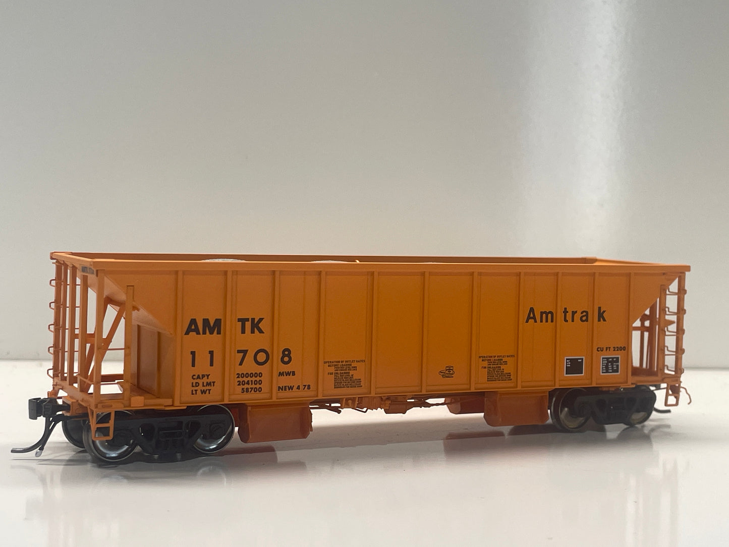 RAPIDO NSC BALLAST HOPPER - AMTRAK