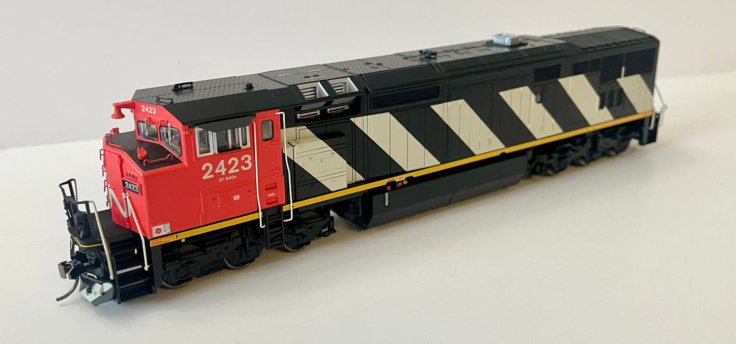 RAPIDO GE 8-40CM DCC/LOC SOUND - CN (STRIPE SCHEME)