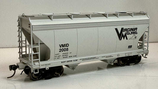MT CUSTOMS VIRGINIA MIDLAND (VMID) INTERMOUNTAIN 2 BAY COVERED HOPPER