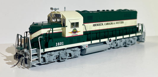 INTERMOUNTAIN RAILWAY GP16 DCC/LOC SOUND EQUIPPED - ABERDEEN CAROLINA & WESTERN