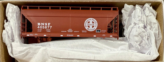 ACCURAIL ACF 2 BAY COVERED HOPPER KIT- BNSF (RED)