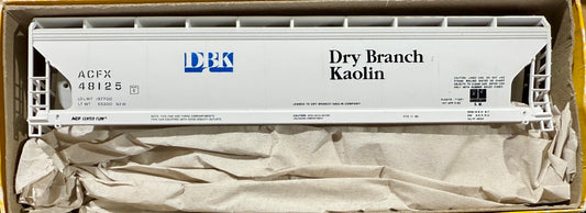 ACCURAIL ACF 3-BAY COVERED HOPPER - DRY BRANCH KAOLIN
