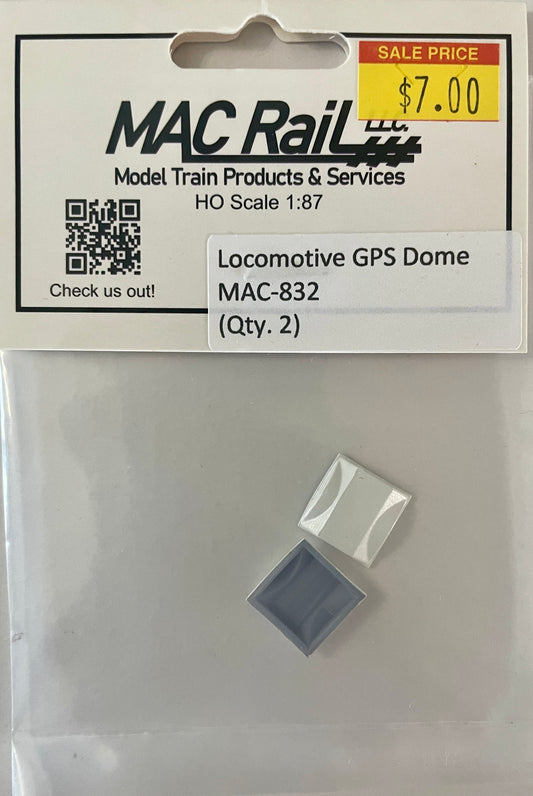 MAC RAIL MAC-832 GPS DOME (2 PACK)