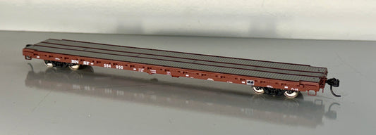 WALTHERS MAINLINE 60' PULLMAN STANDARD FLAT CAR - BNSF