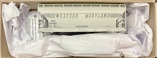 ACCURAIL ACF 2 BAY COVERED HOPPER KIT- WESTERN MARYLAND
