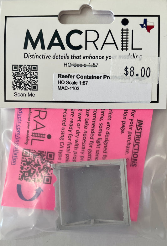 MAC RAIL MAC-1103 REEFER CONTAINER PROTECTION CAGE