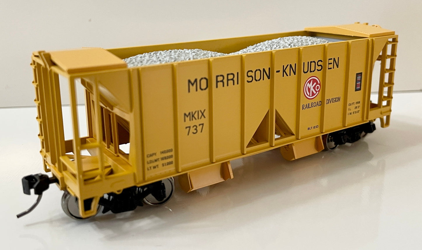 BOWSER BALLAST HOPPER- MORRISON KNUDSEN