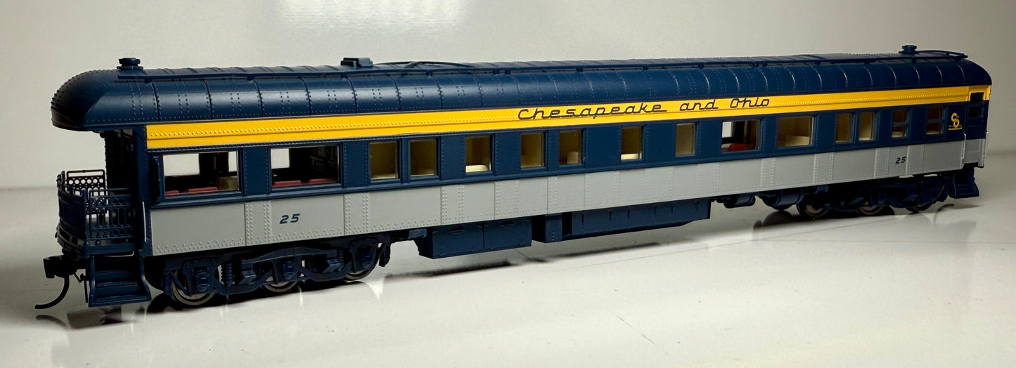BROADWAY LIMITED BUSINESS CAR - CHESAPEAKE & OHIO #25