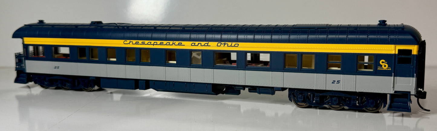 BROADWAY LIMITED BUSINESS CAR - CHESAPEAKE & OHIO #25