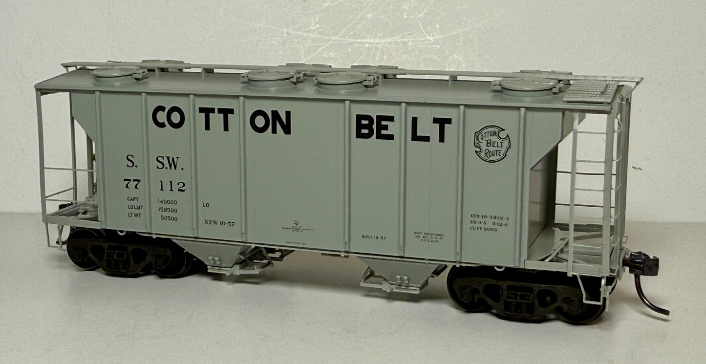 KADEE PS2 COVERED HOPPER - COTTON BELT (SSW) #77112