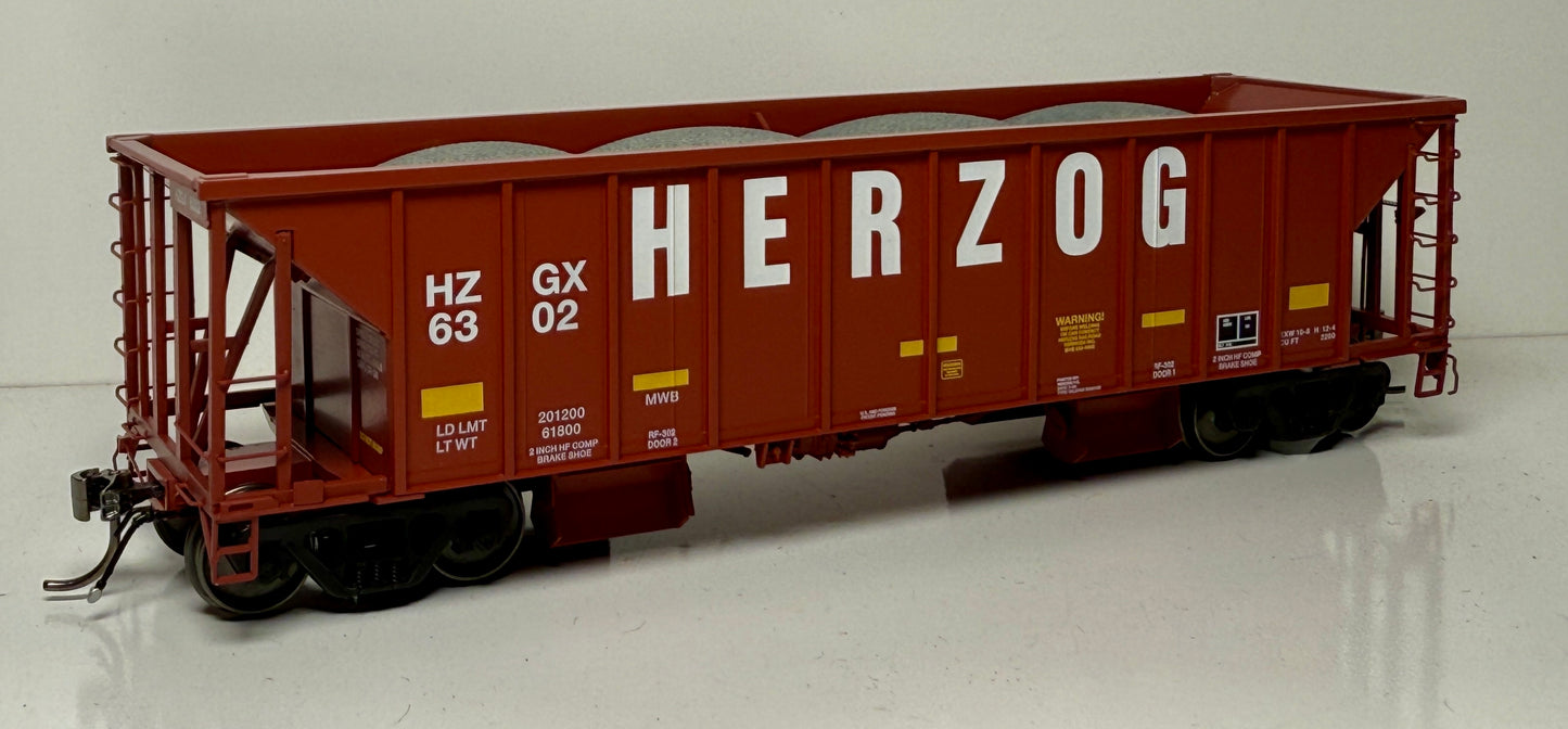 RAPIDO NSC BALLAST HOPPER - HERZOG (LATE) RED