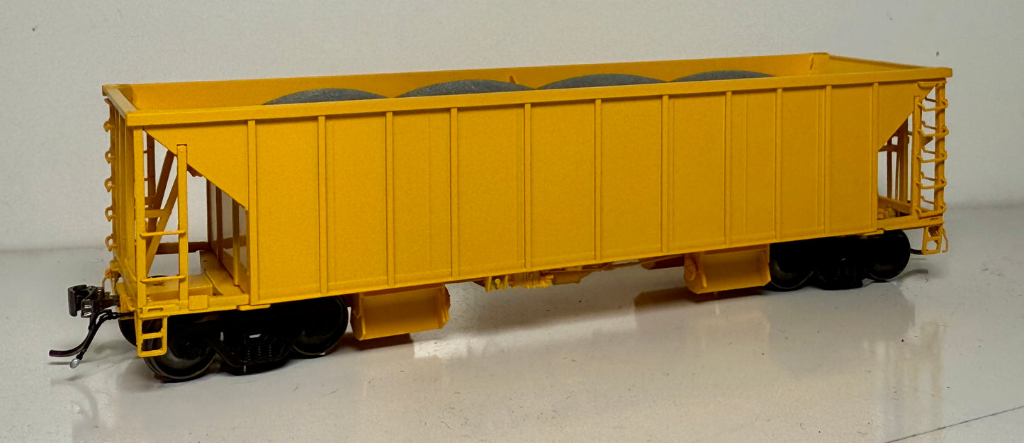 RAPIDO NSC BALLAST HOPPER - MOW YELLOW UNLETTERED