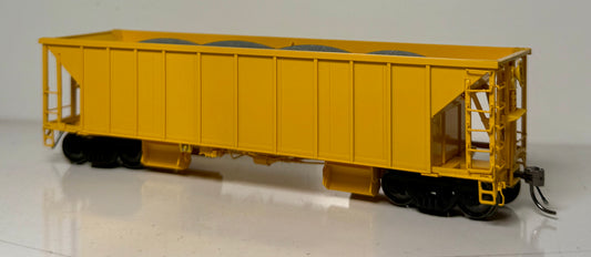 RAPIDO NSC BALLAST HOPPER - MOW YELLOW UNLETTERED
