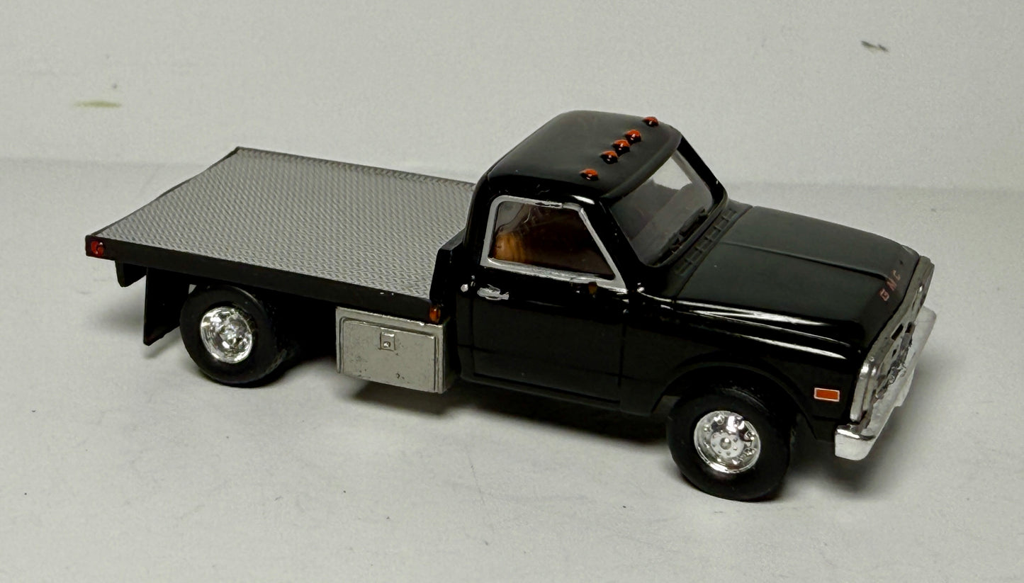 BREKINA GMC SIERRA FLAT BED  - BLACK