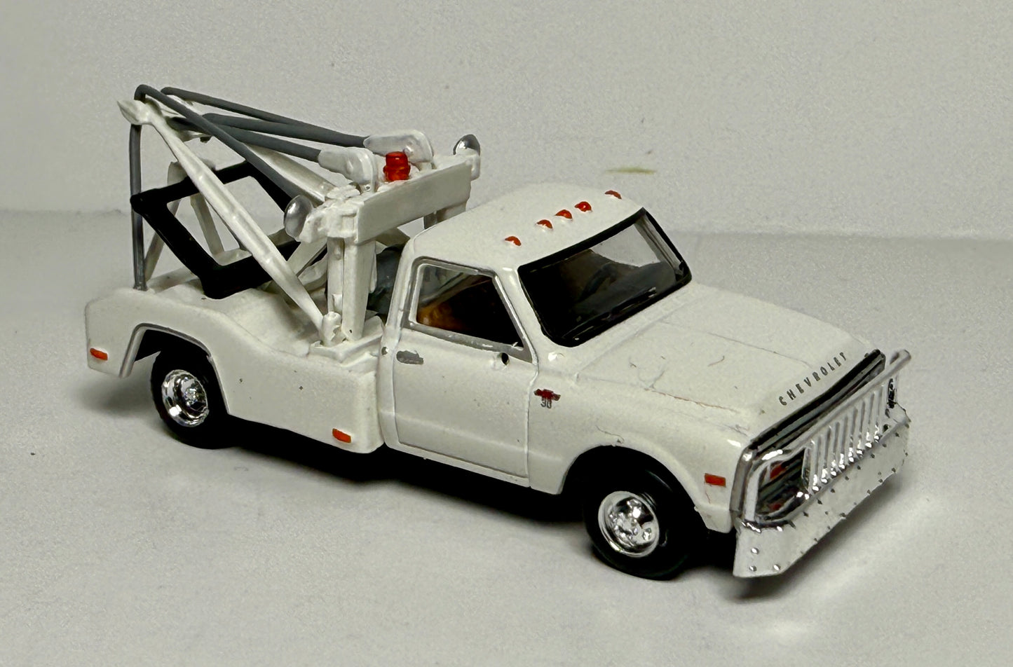 BREKINA GMC SIERRA TOW TRUCK  - WHITE