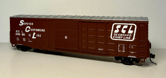 WALTHERS MAINLINE 50' WAFFLE SIDE BOXCAR - SCL