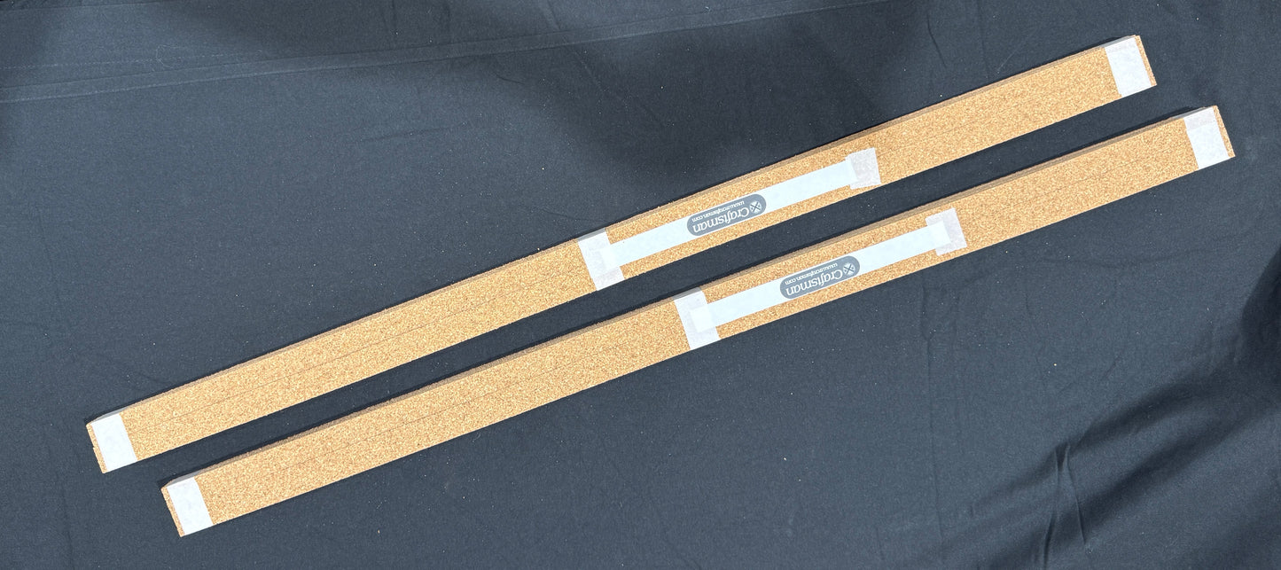 RR CRAFTSMAN CORK HO ROADBED 3' SECTION (4 PACK)