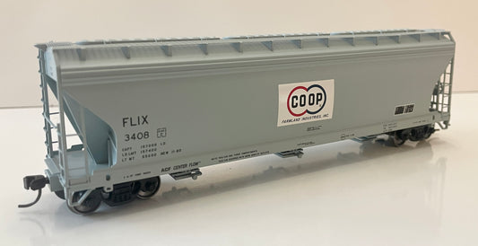 ATLAS MASTER ACF 4650 CENTERFLOW COVERED HOPPER - FARMLAND CO-OP