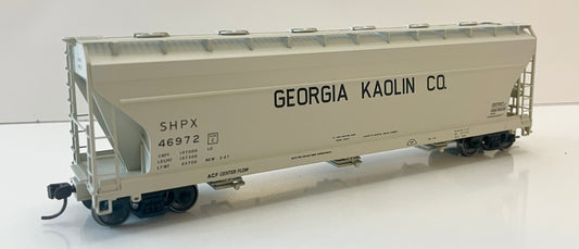 ATLAS MASTER ACF 4650 CENTERFLOW COVERED HOPPER -GEORGIA KAOLIN