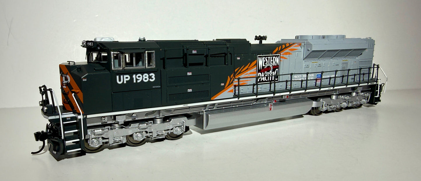 BROADWAY LIMITED SD70ACE DCC/SOUND - UP HERITAGE WESTERN PACIFIC