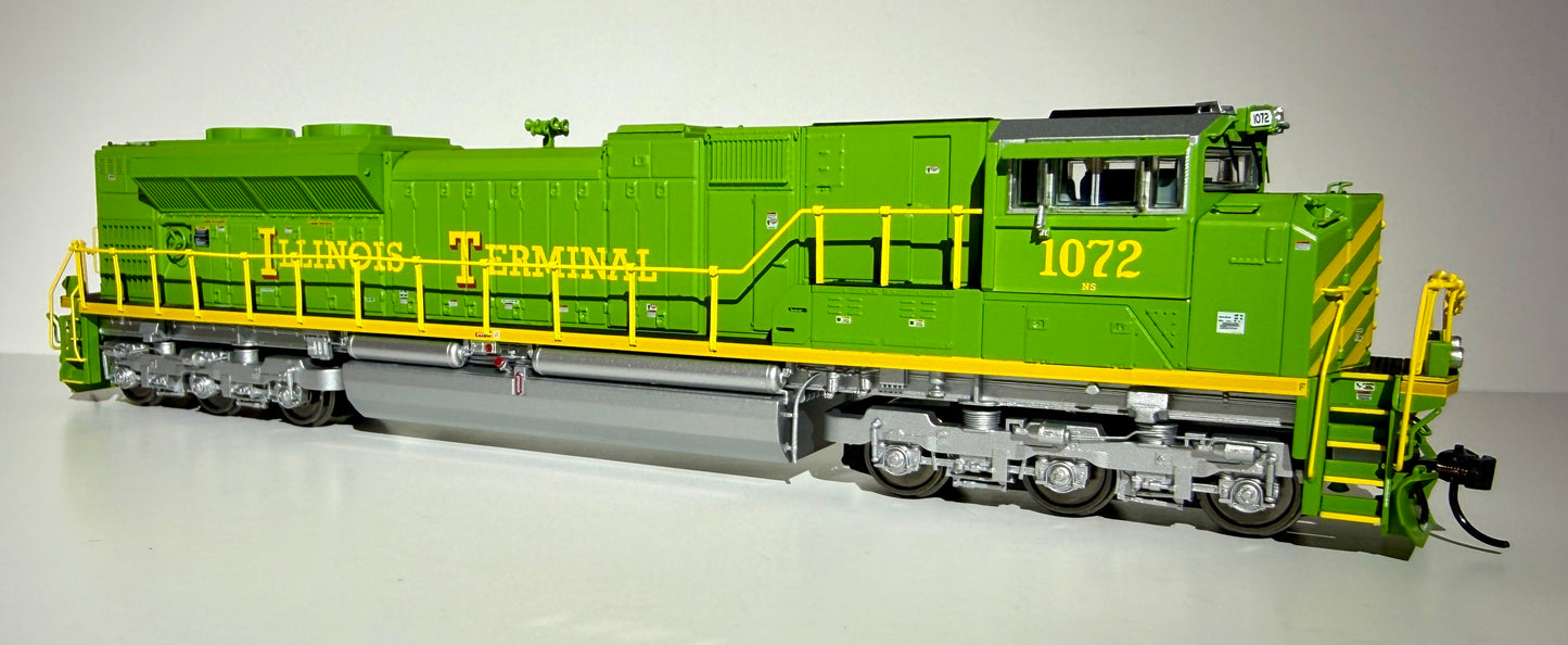 BROADWAY LIMITED SD70ACE DCC/SOUND - NORFOLK SOUTHERN HERITAGE ILLINOIS TERMINAL