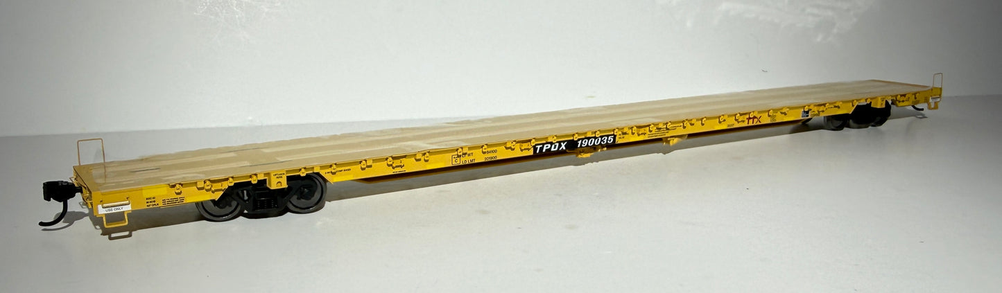 WALTHERS PROTO 89' GREENBRIER TTX 110 TON FLAT CARS - DODX "MILITARY USE ONLY"