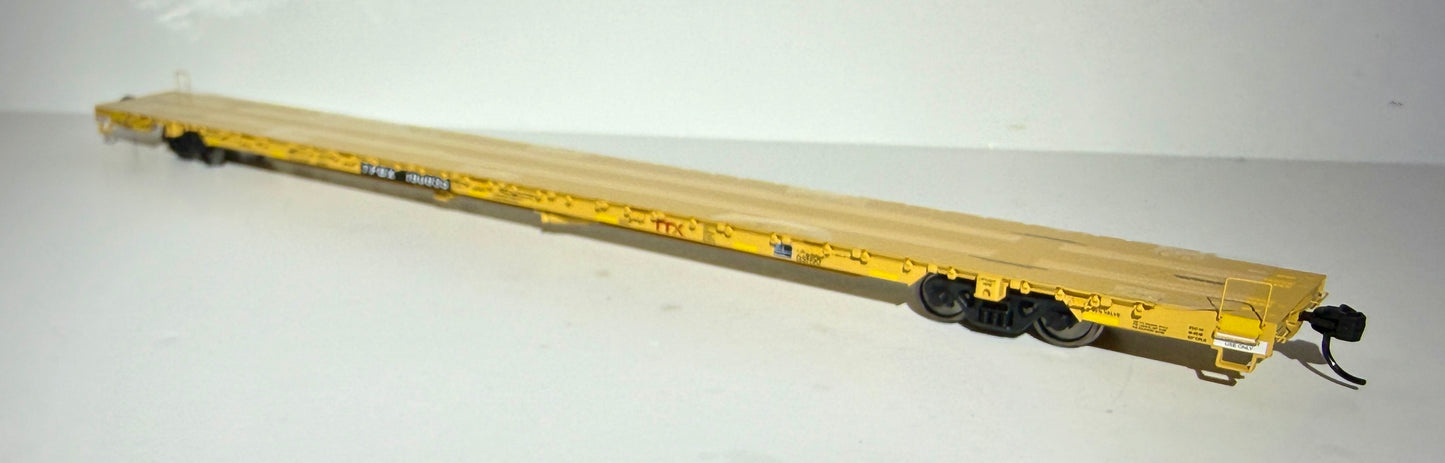 WALTHERS PROTO 89' GREENBRIER TTX 110 TON FLAT CARS - DODX "MILITARY USE ONLY"