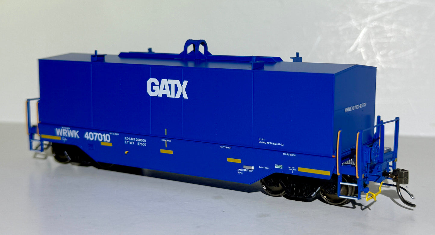 RAPIDO GREENBRIER TRANSVERSE COIL CAR - GATX (WRWK)