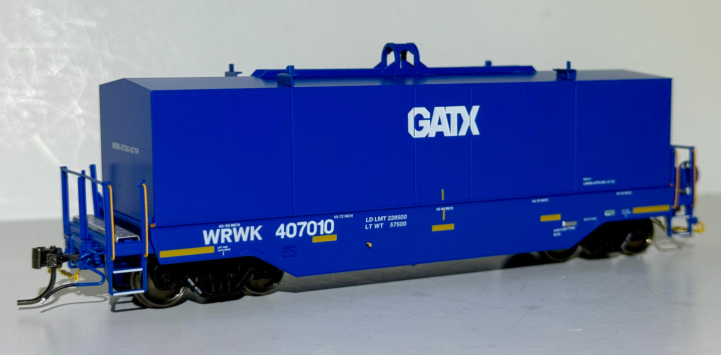 RAPIDO GREENBRIER TRANSVERSE COIL CAR - GATX (WRWK)