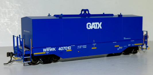 RAPIDO GREENBRIER TRANSVERSE COIL CAR - GATX (WRWK)